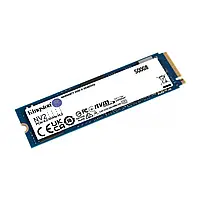 Накопитель SSD Kingston SNV2S/500G M.2/500GB/NV2/PCIe 4.0/NVMe для компьютеров и ноутбуков