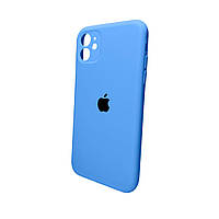 Силиконовый чехол с микрофиброй Apple iPhone 11 Pro Max кругл 38,Surf Blue