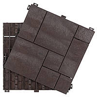 Декоративне покриття Multy Home Mosaic 30х30см коричневе 6шт (EU5100303)
