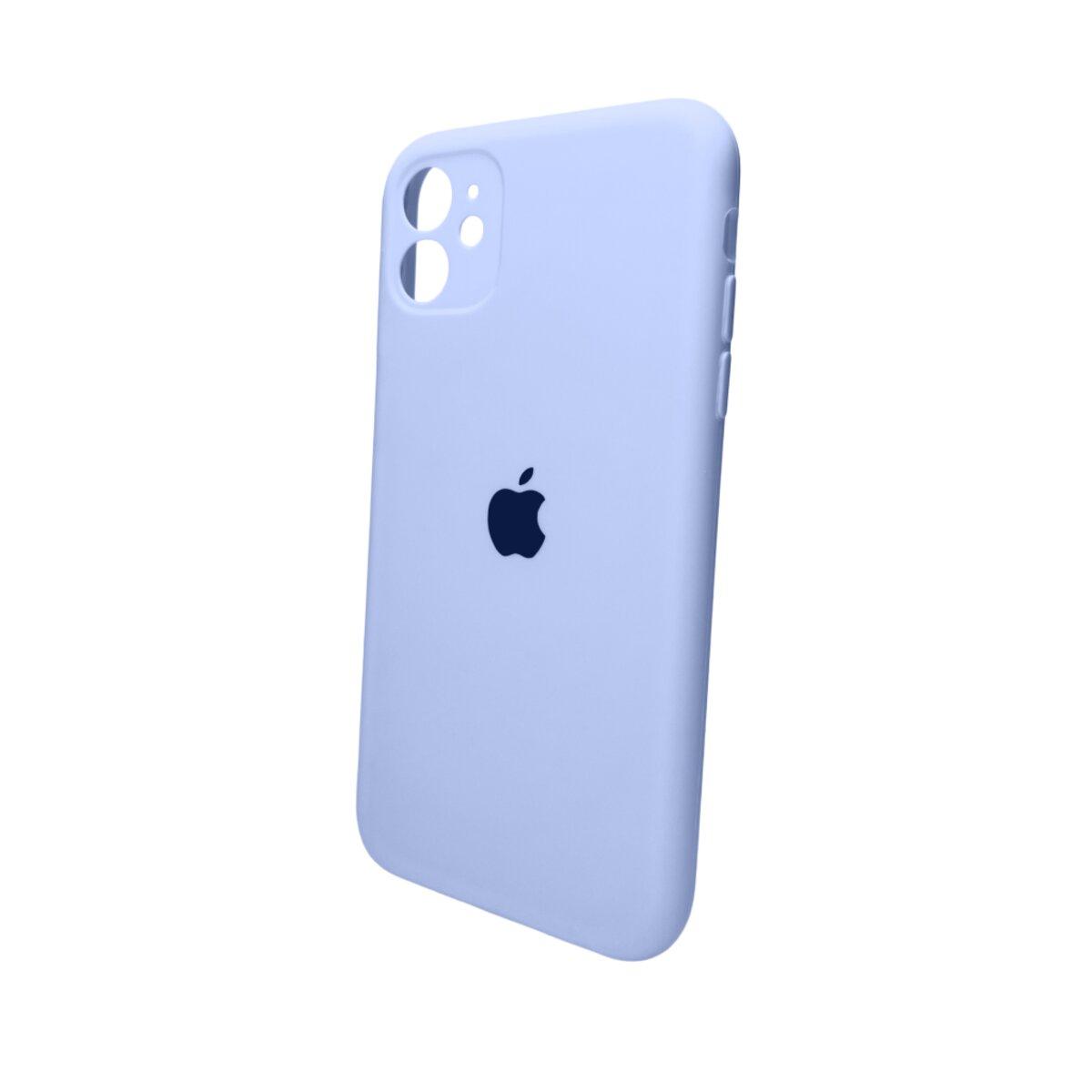 Силіконовий чохол із мікрофіброю Apple iPhone 11 круглий 5,Lilac