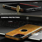 Чохол Slim Leather Case для Apple iPhone 12 Pro Brown, фото 4