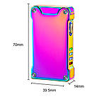 Запальничка usb 2 дуги з ліхтариком у подарунковому пакованні US-670H, фото 3