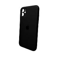 Чохол для смартфона Silicone Full Case AA Camera Protect for Apple iPhone 11 Pro Max кругл 14,Black
