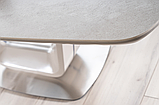 Стіл ARMANI CERAMIC сірий ефект мармуру / сірий мат 160(220)X90, фото 7