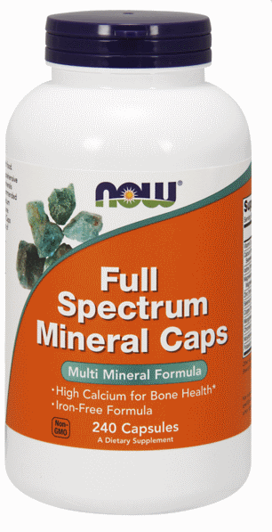 Мінеральний Комплекс Now Foods Full Spectrum Minerals 240 Caps