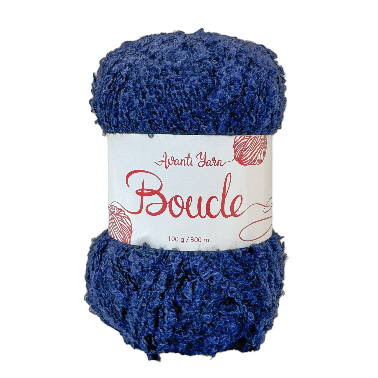 Avanti Yarn BOUCLE (Аванті Ярн Буклє) № 83 темно-синій (Пряжа акрил, нитки для в'язання)