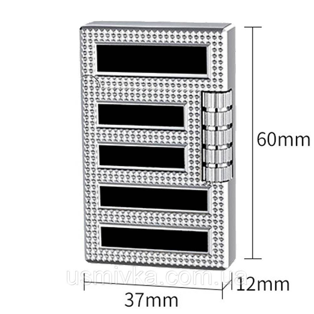 Зажигалка кремниевая в подарочной упаковке US-676Gray - фото 2 - id-p2109700638