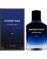 Туалетная вода Glenn Perri Unforgettable Acqua Blu для мужчин - edt 100 ml