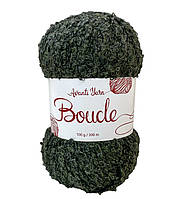 Avanti Yarn BOUCLE (Аванті Ярн Буклє) № 12 хакі  (Пряжа акрил, нитки для в'язання)