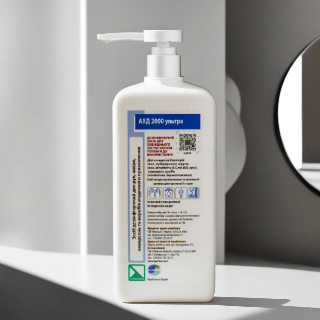 Дезінфікуючий засіб  Бланідас 2000 ультра 1 л с дозатором, фото 1