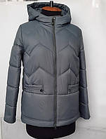 Жіноча практична демісезонна якісна куртка з капюшоном, весна-осінь