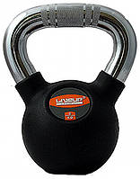 Гиря RUBBER KETTEL DUMBELL чорний Уні 6кг original Акція Знижка