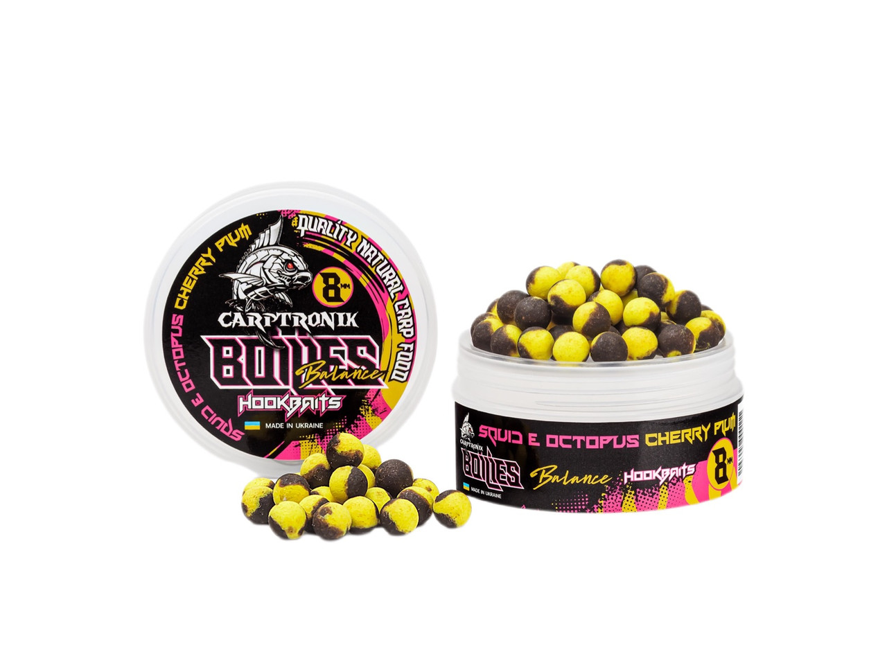 Насадочний бойл Balance 8мм Кальмар восьминіг алича