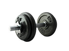 Гантель набірна 10кг 1шт DUMBELL SET чорний Уні 2-10кг original Акція Знижка