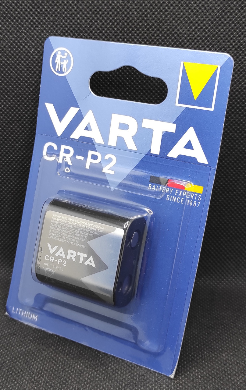 Літієва батарея Varta CR233 ( CR-P2 ) 6v, фото 1