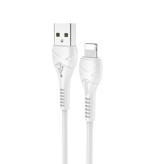Кабель HOCO  X37 Cool Power charging data cable for Lightning 2.1A 1m White