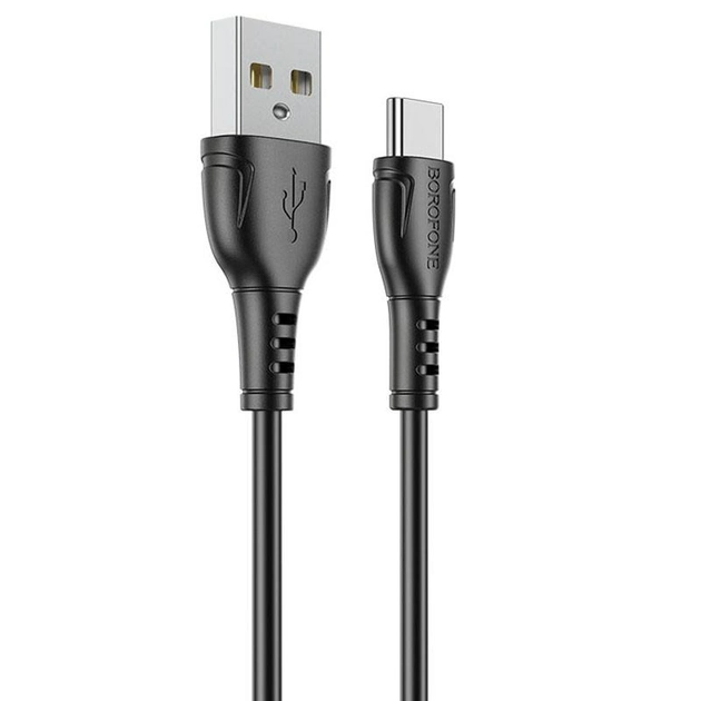 Кабель Borofone BX51 Triumph Type-C 2.4A 1m Black