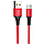 Кабель Borofone BX20 Enjoy USB To Type-C 2,4 A 1 м Red, фото 3