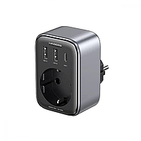 Сетевое зарядное устройство для UGREEN CD314 GaN 30W Outlet Extender Gray (90613)