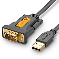 Кабель UGREEN USB to DB9 RS-232 ADAPTER CABLE 2M (20222)