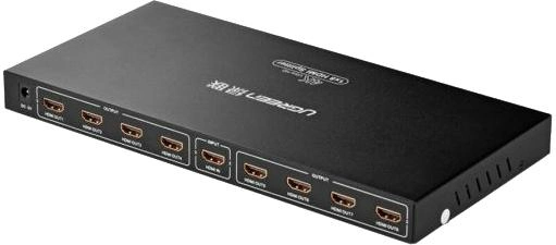 Сплітер Ugreen HDMI 1.4 UHD 4K/30Hz 3D, HDCP,1080P 1*8 Чорний (40203)