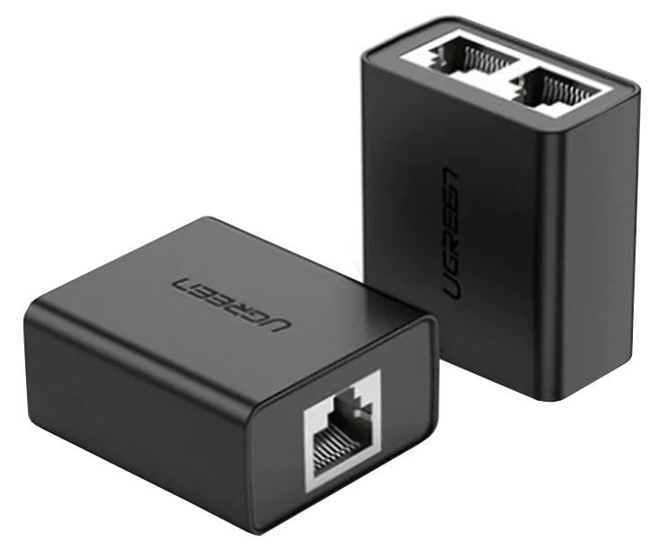 Спліттер Ugreen CM210 RJ-45 1 To 2 Ethernet Converter 2 pcs (50923) Black