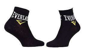 Шкарпетки Everlast QUARTER SOCKS 3 PAIR чорний Уні 35-40 original Акція Знижка