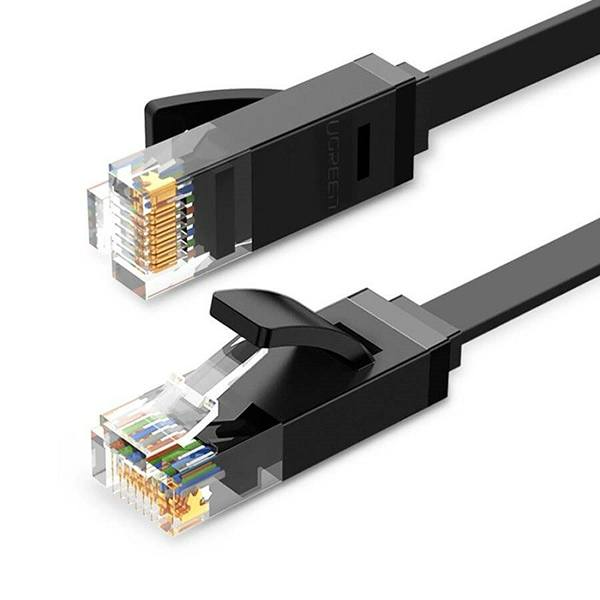Кабель  мережевий UTP Flat Patch CAT6 10m UGREEN NW102 (50178)