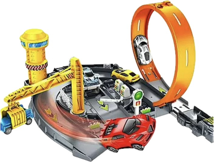 Автотрек з підіймальним краном (M5510/P872-A), фото 1