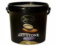 Декоративна штукатурка ART STONE Paste( Nero Portoro), ELF DECOR, 1.5кг