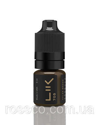 ПІГМЕНТ LIK №705 SOLAR BROWN BROWS 5мл, фото 1