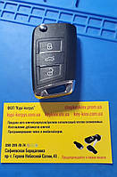 Ключ Зімінник Volkswagen Golf 5G0 959 752 BD IC:2694A-FS12A01 выкидной 4 кнопки, с чипом ID49 MCAES, 315 Mhz,