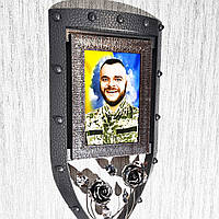 Рамка для фото солдату, погибшему воину, траурная рамка, под фото 30*40 и 21*30