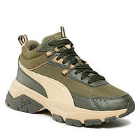 Urbanshop com ua Снікерcи Cassia Via Mid 391309 07 Puma Olive/Toasted Almond/Dark Olive/Toasted/Puma Gold