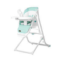 Стульчик-качели CARRELLO Triumph Turquoise Mint Green MOQ, в кор. 73*53*33см