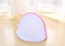 Сітка-мішок для прання бюсгалтерів, нижньої білизни на блискавці 20*15 см, фото 4