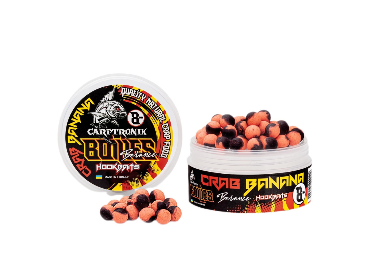 Насадочний бойл Balance 8мм Краб-банан