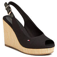 Urbanshop com ua Еспадрильї Iconic Elena Sling Back Wedge FW0FW04789 Black BDS РОЗМІРИ ЗАПИТУЙТЕ