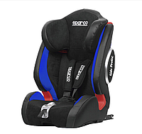 Детское автомобильное кресло Sparco 9-36 кг с системой ISOFIX, (черно-синее), SPCF1000KI-BL