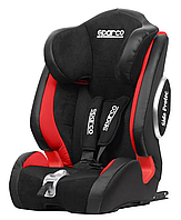 Детское автомобильное кресло Sparco 9-36 кг с системой ISOFIX, (черно-красное), SPCF1000KI-RD