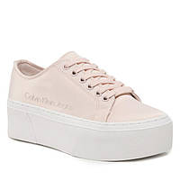 Urbanshop com ua  Снікерcи Flatform + Cupsole Satin YW0YW00917 Peach Blush 0JW РОЗМІРИ ЗАПИТУЙТЕ