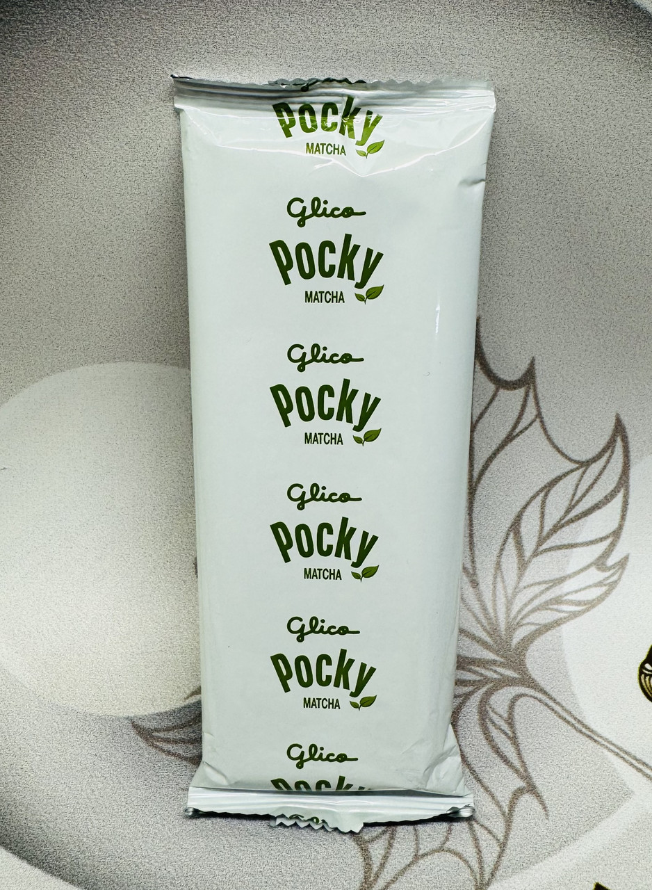 Японські палички POCKY Sticks Шоколад з матчі, 42грам