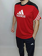 Футболка мужская спортивная красная Adidas. Размер - L