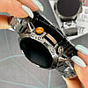 Смарт розумний годинник чоловічий із металевим браслетом чорний Smart Watch Bluetooth смарт-годинник з дзвінком Modfit, фото 2