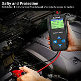Lancol LC-210 тестор батарей, тестор запуска, тестор зарядки АКБ (LCD, BST, Multi-Language), фото 4