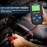 Lancol LC-210 тестор батарей, тестор запуска, тестор зарядки АКБ (LCD, BST, Multi-Language), фото 6