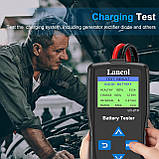 Lancol LC-210 тестор батарей, тестор запуска, тестор зарядки АКБ (LCD, BST, Multi-Language), фото 7