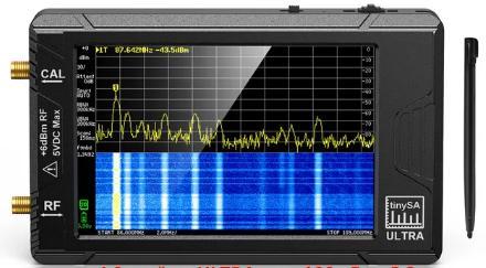 Новий портативний аналізатор спектра Tiny SA з екраном 2,8 дюйма від 100 кГц до 960 МГц, фото 1