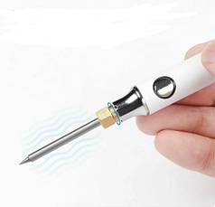 Бездротовий паяльник USB 5V 8W з регулюванням температури, чорний, фото 4