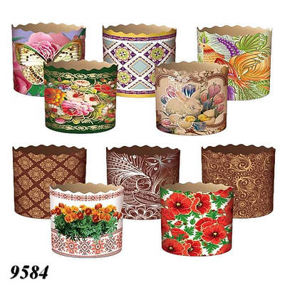 Форма для паски d 11 см (50шт)